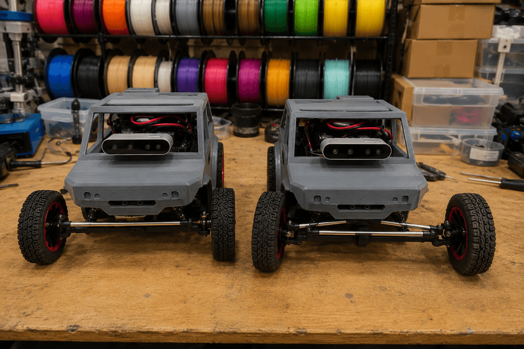 DIY robot workshop in action