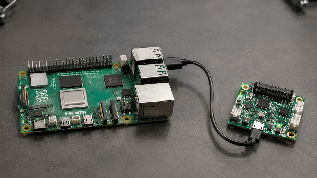 Raspberry Pi and controller board setup