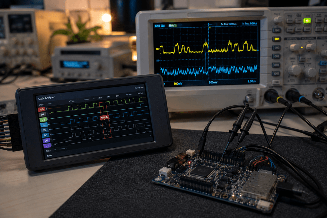 Oscilloscope/logic analyzer